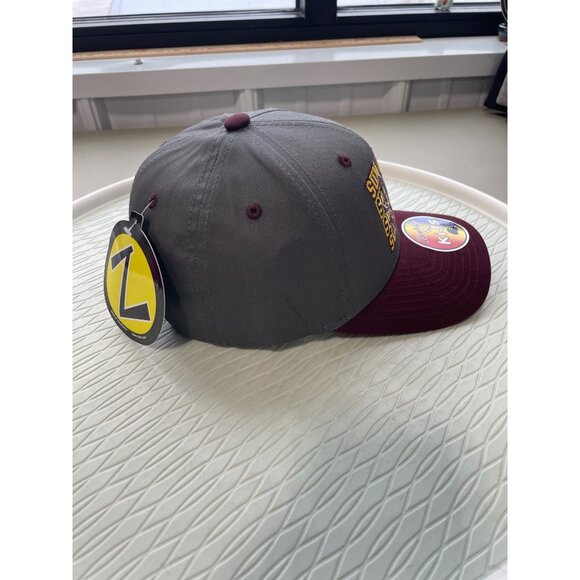 Zephyr Arizona State Sun Devils Kids OS Snapback Gray Maroon Cotton Outdoor NEW - Picture 5 of 7